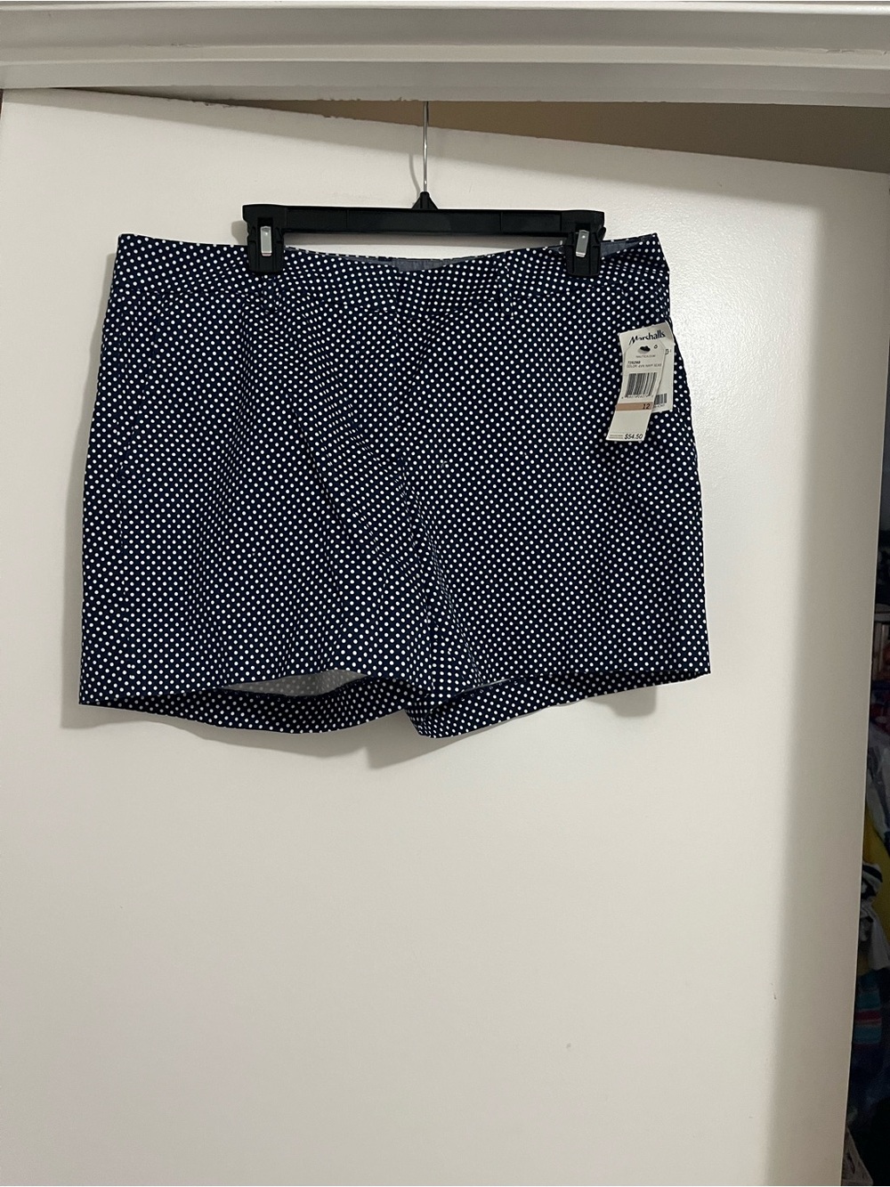 Classic Navy Polka Dot Womans Nautica Shorts